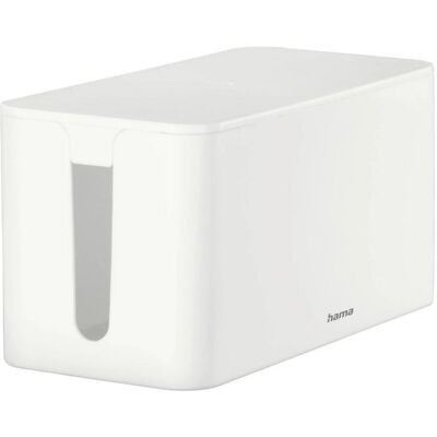 Organizador de cables Hama Mini blanco para escritorio y suelo, 235x115x120 mm Organizador de cables Hama Mini blanco para escritorio y suelo, 235x115x120 mm