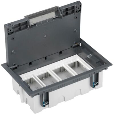 Regleta Simon SF410/1 1 Toma Gris IP40 Carcasa Plástica Regleta Simon SF410/1 1 Toma Gris IP40 Carcasa Plástica