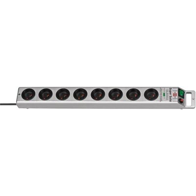 Regleta Brennenstuhl 1153344318 8 Tomas con Protección e Interruptor Regleta Brennenstuhl 1153344318 8 Tomas con Protección e Interruptor
