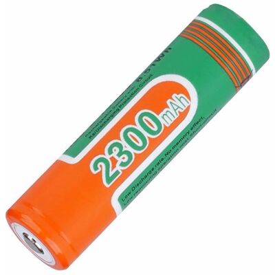 Batería recargable Superfire 18650 - 2300mAh Celda de litio Batería recargable Superfire 18650 - 2300mAh Celda de litio