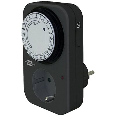 Temporizador Brennenstuhl MZ 20 24 h Negro 3500 W Temporizador Brennenstuhl MZ 20 24 h Negro 3500 W