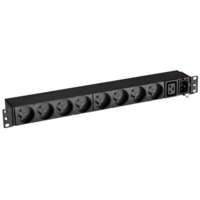 Regleta Eaton FlexPDU 8 FR 9 Tomas Monofásica 1U Rack Negro Regleta Eaton FlexPDU 8 FR 9 Tomas Monofásica 1U Rack Negro