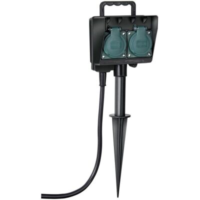 Regleta Brennenstuhl 1154430 2 Tomas con Protección IP44 16 A 230 V Regleta Brennenstuhl 1154430 2 Tomas con Protección IP44 16 A 230 V