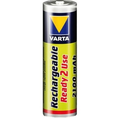 Baterías recargables AA Varta Ni-MH 2100 mAh (10 unidades) Baterías recargables AA Varta Ni-MH 2100 mAh (10 unidades)