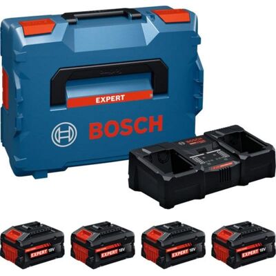 Kit Cargador Bosch Expert EXAL18V2-320 + 2 Baterías 18V AMPShare Kit Cargador Bosch Expert EXAL18V2-320 + 2 Baterías 18V AMPShare