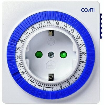 Coati Mini Enchufe con Temporizador Analógico Coati Mini Enchufe con Temporizador Analógico