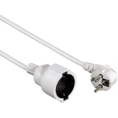 Hama Cable de Alimentación Alargador Schuko 10m Blanco Hama Cable de Alimentación Alargador Schuko 10m Blanco