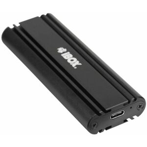 Caja externa SSD iBox HD-07 M.2 NVMe USB 3.2 Gen 2 Aluminio Negro Caja externa SSD iBox HD-07 M.2 NVMe USB 3.2 Gen 2 Aluminio Negro