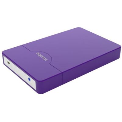 Approx APPHDD09P Caja Externa para Disco Duro 2.5" SATA USB 2.0 Screwless Morado Approx APPHDD09P Caja Externa para Disco Duro 2.5" SATA USB 2.0 Screwless Morado