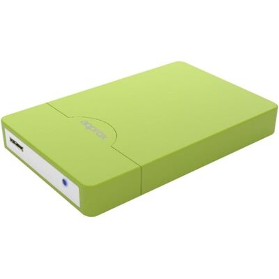 Approx APPHDD09GP Caja Externa para Disco Duro de 2.5'' SATA USB 2.0 Screwless Verde Approx APPHDD09GP Caja Externa para Disco Duro de 2.5'' SATA USB 2.0 Screwless Verde