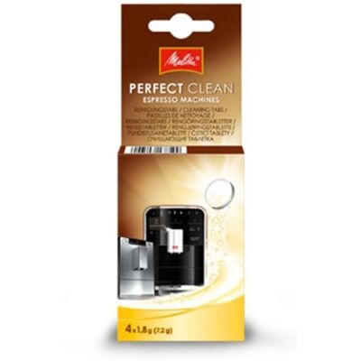 Limpiador de cafeteras Melitta Perfect Clean Tabletas 1,8 g 4 unidades Limpiador de cafeteras Melitta Perfect Clean Tabletas 1,8 g 4 unidades