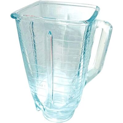 recamania Jarra Vidrio Cuadrada Compatible Batidora Oster Obl168x Sin Tapa recamania Jarra Vidrio Cuadrada Compatible Batidora Oster Obl168x Sin Tapa