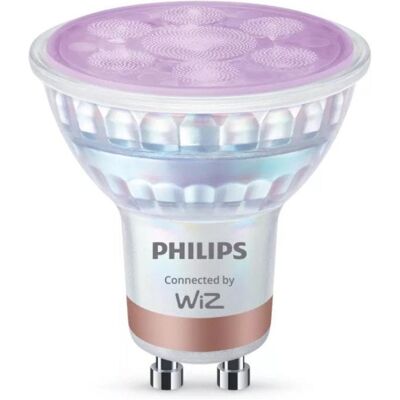 Bombilla inteligente Philips GU10 PAR16 Wi-Fi Bluetooth 345 lm RGB 3 unidades Bombilla inteligente Philips GU10 PAR16 Wi-Fi Bluetooth 345 lm RGB 3 unidades