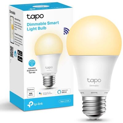 tapo-by-tp-link TP-Link Tapo L510E Bombilla Inteligente LED Smart Wi-Fi Regulable tapo-by-tp-link TP-Link Tapo L510E Bombilla Inteligente LED Smart Wi-Fi Regulable