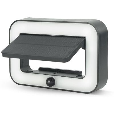 Aplique Solar Led Garza - Iluminación Exterior De 500lm Con Sensor De Movimiento Y 3 Modos, Ip54, 20 Horas De Autonomía, Perfecto Para Jardines Y Patios Aplique Solar Led Garza - Iluminación Exterior De 500lm Con Sensor De Movimiento Y 3 Modos, Ip54, 20 Horas De Autonomía, Perfecto Para Jardines Y Patios