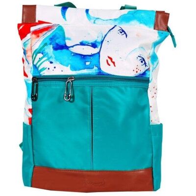 Mochila Anemoss 8681126435895 para portátil 14" mujer verde Oxford resistente agua Mochila Anemoss 8681126435895 para portátil 14" mujer verde Oxford resistente agua