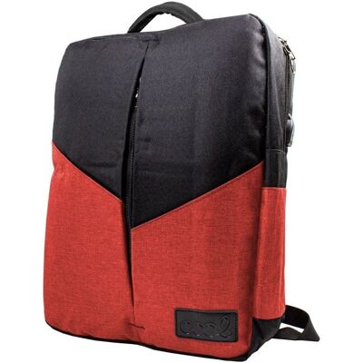 Mochila Portátil Portland 16'' - Resistente al agua, USB, Seguridad Mochila Portátil Portland 16'' - Resistente al agua, USB, Seguridad