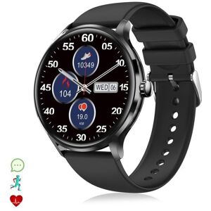 dam-electronics Dam Electronics QS80 Bluetooth 1.39" TFT 22mm Negro Resistencia Agua IP67 SpO2 Pulsómetro Sueño dam-electronics Dam Electronics QS80 Bluetooth 1.39" TFT 22mm Negro Resistencia Agua IP67 SpO2 Pulsómetro Sueño