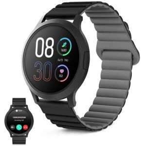 Ksix Core 3 Go Smartwatch AMOLED 1.32" Caja Aleación Zinc Negra, Correa Silicona Magnética Negro Ksix Core 3 Go Smartwatch AMOLED 1.32" Caja Aleación Zinc Negra, Correa Silicona Magnética Negro