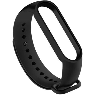 OcioDual Correa de Silicona Negra para Xiaomi Mi Smart Band 5/6 OcioDual Correa de Silicona Negra para Xiaomi Mi Smart Band 5/6