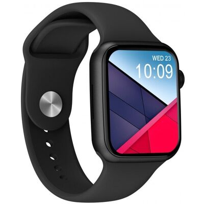 dcu-tecnologic-brand DCU Tecnologic Colorful 2 Reloj Smartwatch con Correas de Metal y Silicona Negro dcu-tecnologic-brand DCU Tecnologic Colorful 2 Reloj Smartwatch con Correas de Metal y Silicona Negro