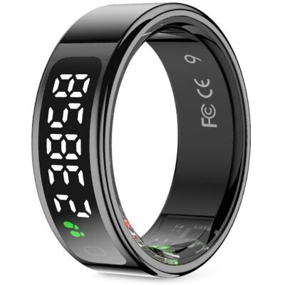 Smart Ring Prixton Orbyt Touch Acero Inoxidable Pantalla Táctil Monitor Salud 7Días Smart Ring Prixton Orbyt Touch Acero Inoxidable Pantalla Táctil Monitor Salud 7Días