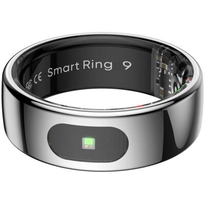 Anillo inteligente Leotec SMART RING KÖR HA Plata monitorización avanzada, resistencia 5ATM, app Qring Anillo inteligente Leotec SMART RING KÖR HA Plata monitorización avanzada, resistencia 5ATM, app Qring
