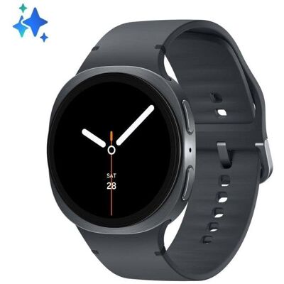 Smartwatch Samsung Galaxy Watch 8 Bluetooth GPS 44mm Plata AMOLED Salud y Fitness Smartwatch Samsung Galaxy Watch 8 Bluetooth GPS 44mm Plata AMOLED Salud y Fitness
