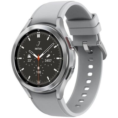 Smartwatch Samsung Galaxy Watch4 Classic 4G 46mm Plata salud avanzada Smartwatch Samsung Galaxy Watch4 Classic 4G 46mm Plata salud avanzada