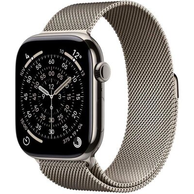 Apple Watch Series 11 GPS + Cellular 46mm Caja Titanio Natural con Pulsera Milanese Loop Natural M/L Apple Watch Series 11 GPS + Cellular 46mm Caja Titanio Natural con Pulsera Milanese Loop Natural M/L