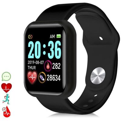 dam-electronics Pulsera de Actividad Dam Electronics AK-Y68 Bluetooth 1.3" IPS 120 horas monitor cardiaco y presión PVC/aleación metálica dam-electronics Pulsera de Actividad Dam Electronics AK-Y68 Bluetooth 1.3" IPS 120 horas monitor cardiaco y presión PVC/aleación metálica