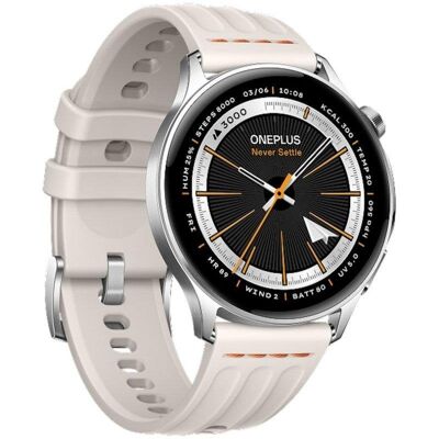 OnePlus Watch Lite Bluetooth GPS 44,98mm AMOLED Plata Resistencia Agua 5ATM+IP68 SpO2 Pulsómetro OnePlus Watch Lite Bluetooth GPS 44,98mm AMOLED Plata Resistencia Agua 5ATM+IP68 SpO2 Pulsómetro