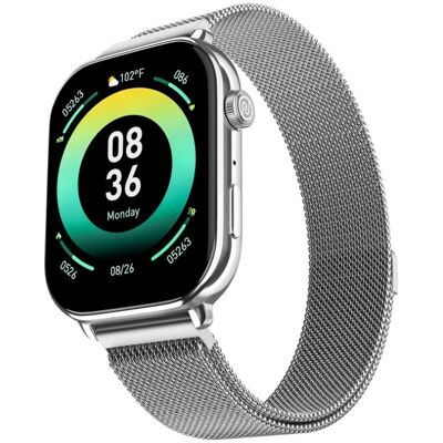 Noise Pulse 4 Max Bluetooth 44mm Pantalla HD Plata Correa Silver Link SpO2 Pulsómetro Noise Pulse 4 Max Bluetooth 44mm Pantalla HD Plata Correa Silver Link SpO2 Pulsómetro