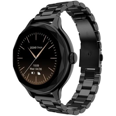 Noise Diva Bluetooth Metallic Black Seguimiento Actividad SpO2 Pulsómetro Monitor Sueño Noise Diva Bluetooth Metallic Black Seguimiento Actividad SpO2 Pulsómetro Monitor Sueño