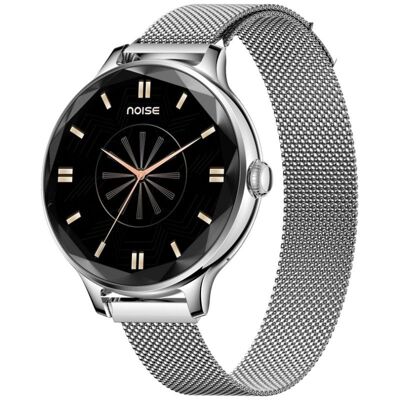 Noise Diva Silver Link Bluetooth 40mm Pantalla Táctil Plata Correa Plateada Monitor Salud Noise Diva Silver Link Bluetooth 40mm Pantalla Táctil Plata Correa Plateada Monitor Salud
