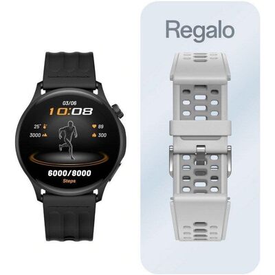 Oppo Watch S Bluetooth WiFi NFC GPS 44,9mm AMOLED Negro Resistencia Agua 5ATM+IP68 Oppo Watch S Bluetooth WiFi NFC GPS 44,9mm AMOLED Negro Resistencia Agua 5ATM+IP68