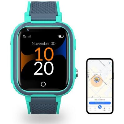 Robin K1 Reloj GPS para Niños con Llamadas y SIM Preactivada Sin Redes Sociales ni Juegos Verde Robin K1 Reloj GPS para Niños con Llamadas y SIM Preactivada Sin Redes Sociales ni Juegos Verde