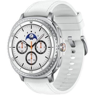 Samsung Galaxy Watch 8 Classic 4G GPS 46mm Super AMOLED Plata Correa Blanca M Resistencia Agua 5ATM+IP68 Samsung Galaxy Watch 8 Classic 4G GPS 46mm Super AMOLED Plata Correa Blanca M Resistencia Agua 5ATM+IP68