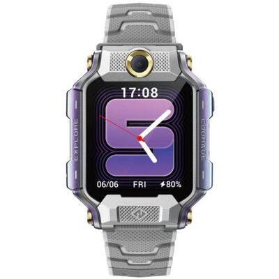 imoo Watch Phone X10 Bluetooth GPS NFC 45mm AMOLED Gris Talla única Resistente Agua imoo Watch Phone X10 Bluetooth GPS NFC 45mm AMOLED Gris Talla única Resistente Agua