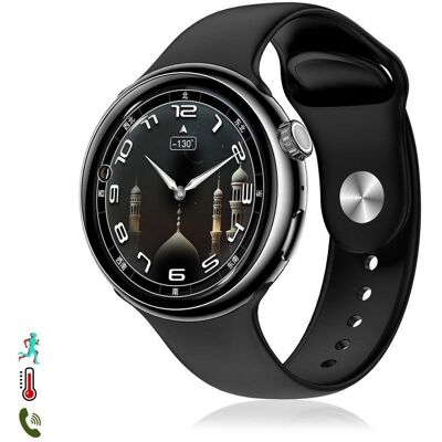 dam-electronics Dam Electronics Z12 Pro Bluetooth 1,46" 360x360 IP67 Metal Silicona Negro M Pulsómetro SpO2 ECG dam-electronics Dam Electronics Z12 Pro Bluetooth 1,46" 360x360 IP67 Metal Silicona Negro M Pulsómetro SpO2 ECG