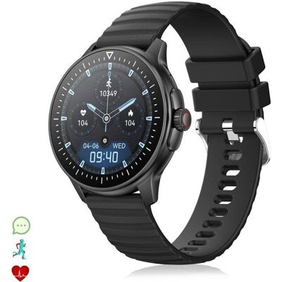 dam-electronics Dam Electronics ZW45 Bluetooth 44mm Táctil Negro Silicona IP67 SpO2 Pulsómetro Tensiómetro dam-electronics Dam Electronics ZW45 Bluetooth 44mm Táctil Negro Silicona IP67 SpO2 Pulsómetro Tensiómetro