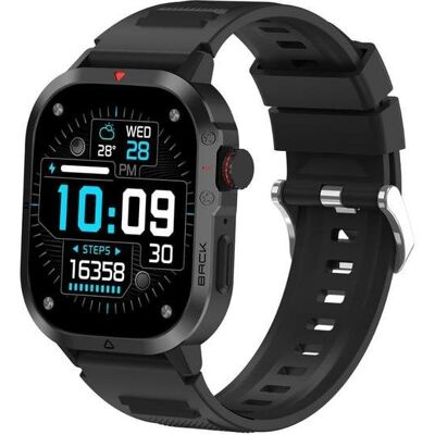 Denver SWC-195B Bluetooth 46mm AMOLED Negro M IP68 SpO2 Pulsómetro Tensiómetro Denver SWC-195B Bluetooth 46mm AMOLED Negro M IP68 SpO2 Pulsómetro Tensiómetro