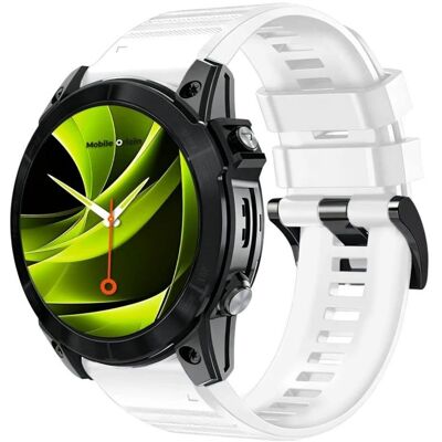 mobile-origin Correa para reloj inteligente Mobile Origin 22mm Blanco Silicona Garmin mobile-origin Correa para reloj inteligente Mobile Origin 22mm Blanco Silicona Garmin