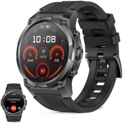 Ksix Explorer 2 Con Gps Doble Banda Smartwatch, Navegación Abc, 5atm, Amoled, Deportes Avanzados, 15 Días Batería, Negro Ksix Explorer 2 Con Gps Doble Banda Smartwatch, Navegación Abc, 5atm, Amoled, Deportes Avanzados, 15 Días Batería, Negro