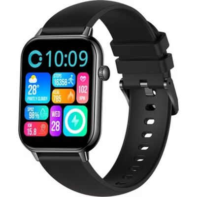 Colmi C28 Bluetooth 1,93" Negro Talla Única Pulsómetro Monitor Sueño Colmi C28 Bluetooth 1,93" Negro Talla Única Pulsómetro Monitor Sueño