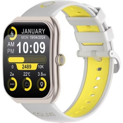 Colmi P86 GPS Bluetooth 44mm Oro Correa Oro Talla Única Pulsómetro Monitor Sueño Colmi P86 GPS Bluetooth 44mm Oro Correa Oro Talla Única Pulsómetro Monitor Sueño