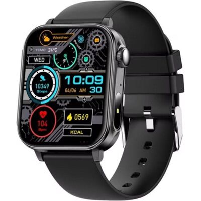 Colmi P80 Bluetooth 1,83" Negro Talla Única Resistencia Agua IP67 Pulsómetro Colmi P80 Bluetooth 1,83" Negro Talla Única Resistencia Agua IP67 Pulsómetro