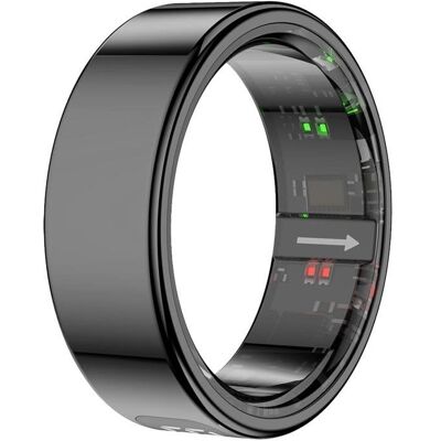 Anillo inteligente COLMi R12 Talla 8 Bluetooth 1ATM Autonomía 5 días Android/iOS Negro Anillo inteligente COLMi R12 Talla 8 Bluetooth 1ATM Autonomía 5 días Android/iOS Negro