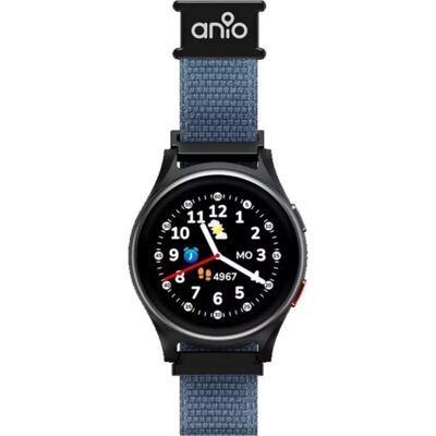 Pulsera ANIO 6 Lupus-Electronics Stell Blue Nylon 173 mm Pulsera ANIO 6 Lupus-Electronics Stell Blue Nylon 173 mm