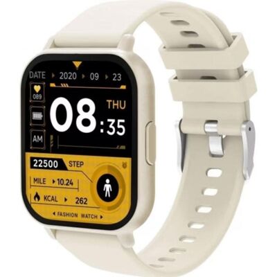 Denver SWC-176BE Bluetooth 7 días Beige Smartwatch Correa Beige Denver SWC-176BE Bluetooth 7 días Beige Smartwatch Correa Beige